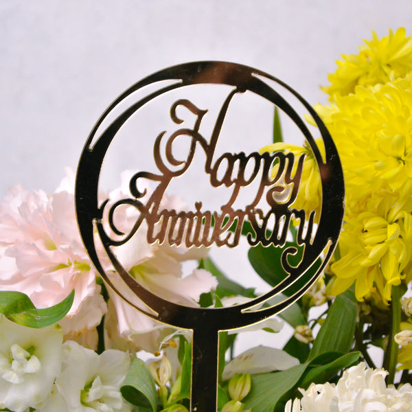 Happy Anniversary Stick - Gold - KKOCH
