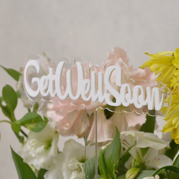 Get Well Soon Stick - White - KKOCH