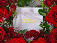 Scarlet Romance - Acrylic Tray Arrangement - KKOCH