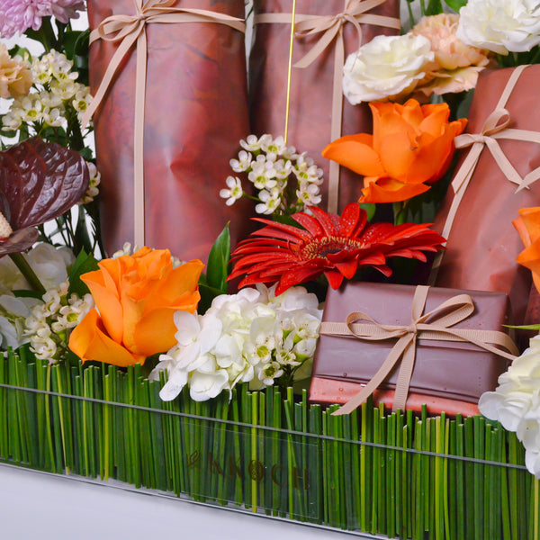 Cherry Blossoms - Acrylic Tray Arrangement - KKOCH