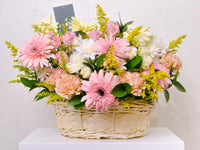 Mellow yellow - Basket Arrangement - KKOCH