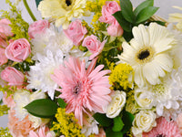 Mellow yellow - Basket Arrangement - KKOCH