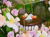 Chocolate Cake | 1/2 KG |Leather Tray Arrangement - KKOCH