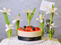 Strawberry Cake | 1/2 KG | Graduation - KKOCH
