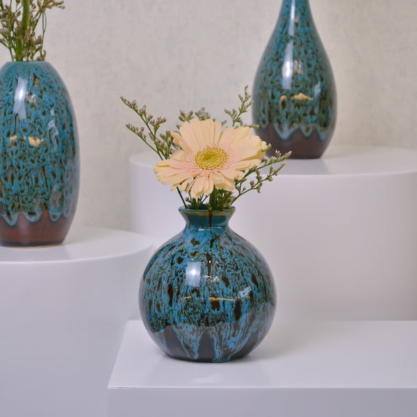 Oceanic Glass Vase - Set of 3 - KKOCH