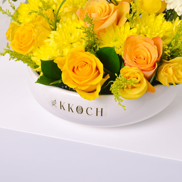 Round Ceramic Vase | Small - KKOCH