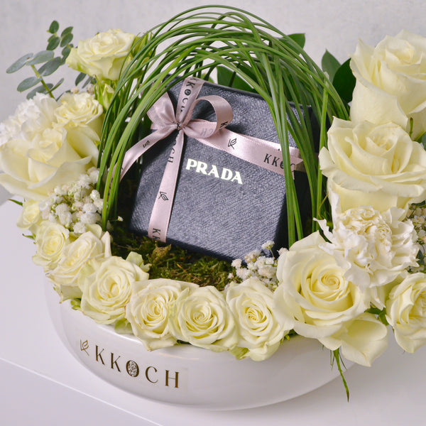 Snow White - Ceramic Vase - KKOCH