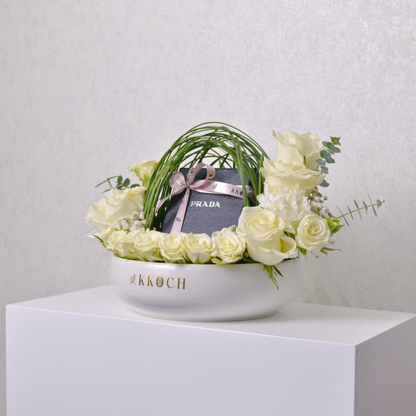 Snow White - Ceramic Vase - KKOCH