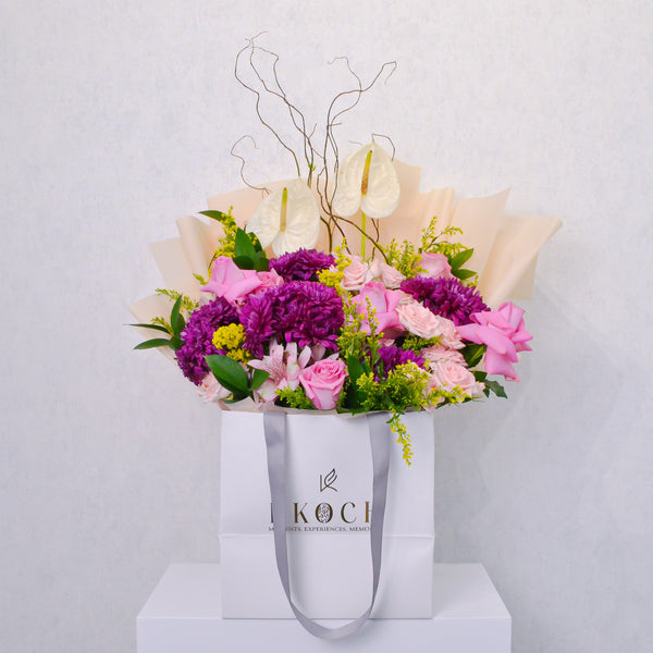 Whisper of Elegance | Flower Bag | Medium - KKOCH