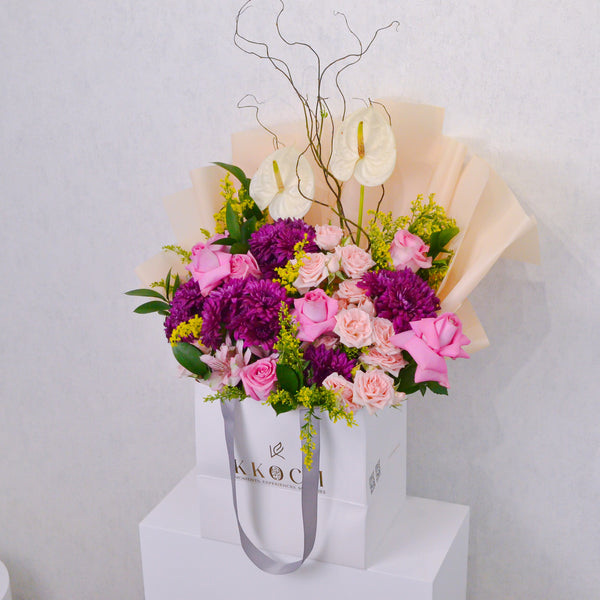 Whisper of Elegance | Flower Bag | Medium - KKOCH