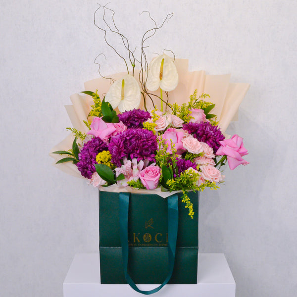Whisper of Elegance | Flower Bag | Medium - KKOCH
