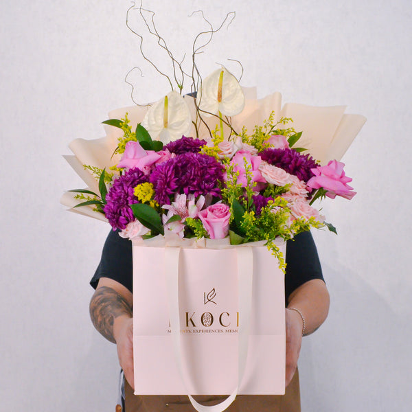 Whisper of Elegance | Flower Bag | Medium - KKOCH