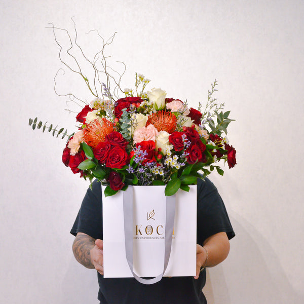 Simply Red | Flower Bag | Medium - KKOCH