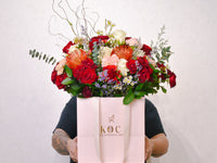 Simply Red | Flower Bag | Medium - KKOCH