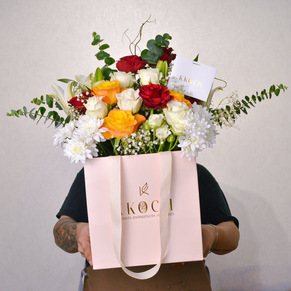 White Sunrise - Flower Bag - KKOCH