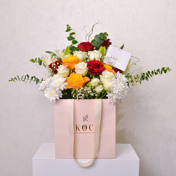 White Sunrise - Flower Bag - KKOCH