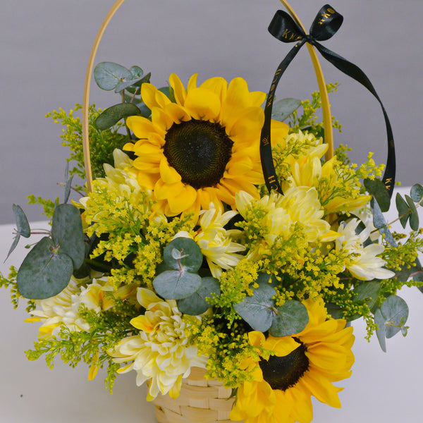 Sunlit Serenity Basket