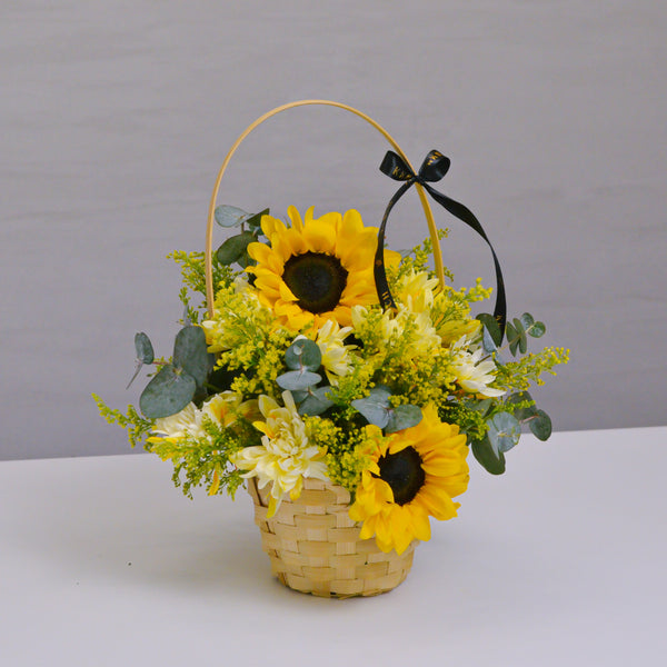 Sunlit Serenity Basket