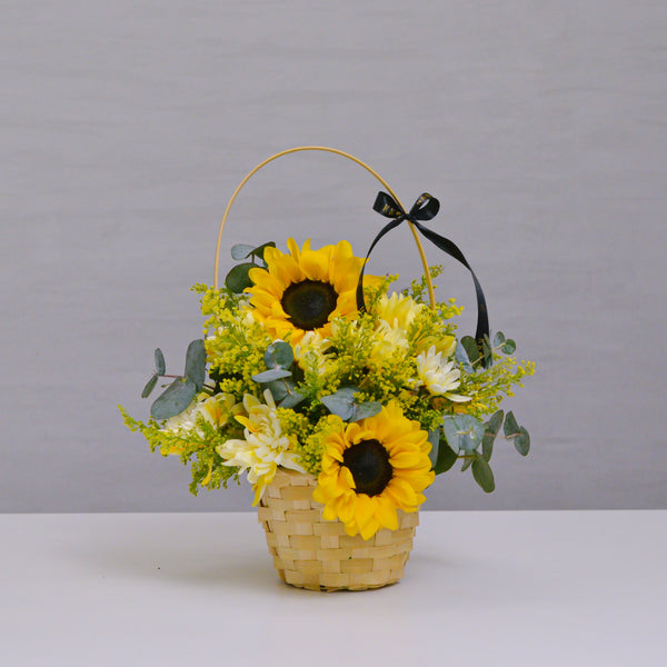 Sunlit Serenity Basket