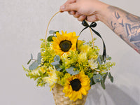 Sunlit Serenity Basket