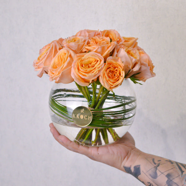 Orange Delight| Fish Bowl | Small - KKOCH
