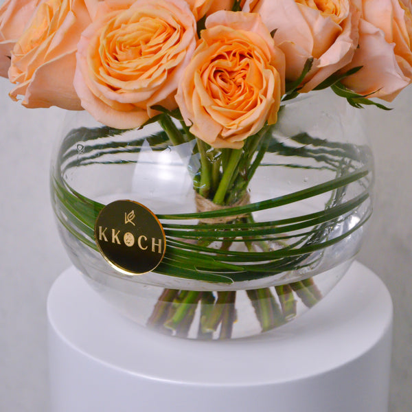 Orange Delight| Fish Bowl | Small - KKOCH