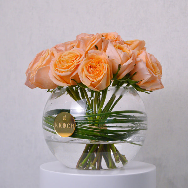 Orange Delight| Fish Bowl | Small - KKOCH