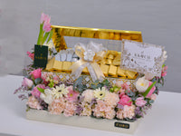 Sugar Blooms - Flowers & Chocolates ( 1.3 kg )