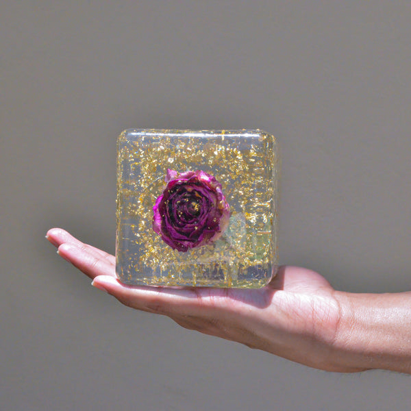 Eternal Bloom Cube - Round edge