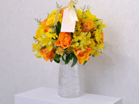 Sunshine in a Vase | Glass Vase - KKOCH