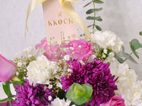 Golden Elegance | Glass Vase - KKOCH