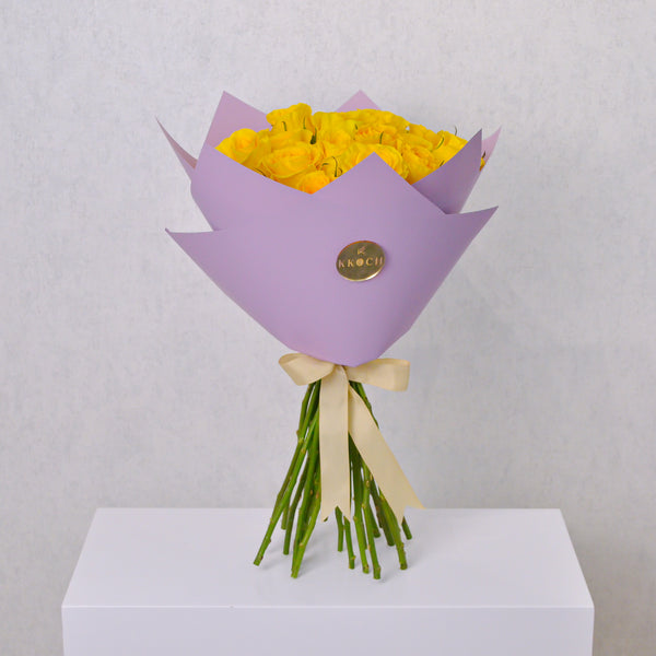 Hand Bouquet | Yellow roses - KKOCH