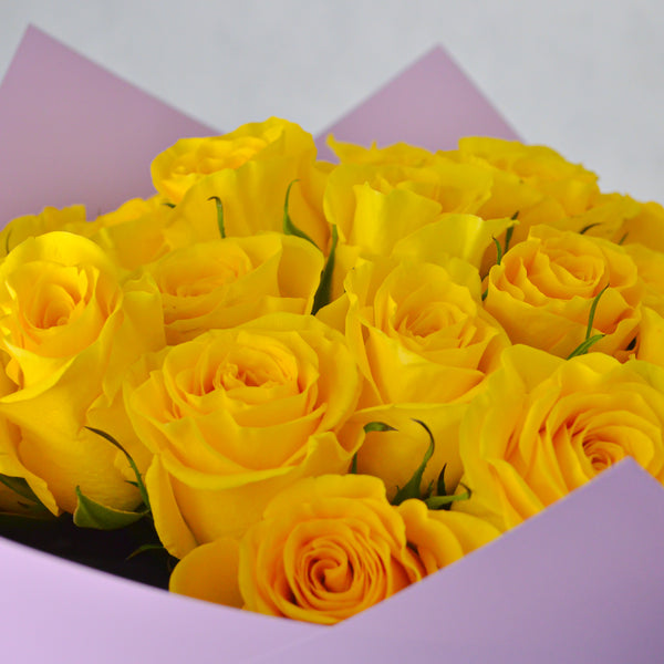 Hand Bouquet | Yellow roses - KKOCH
