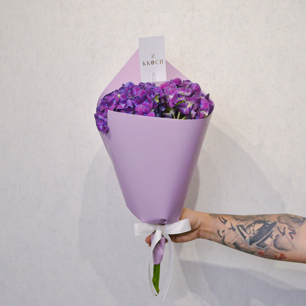 Mini Bouquet | Hydrangea | Purple - KKOCH