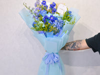 Blue Harmony | Hand Bouquet | Medium - KKOCH