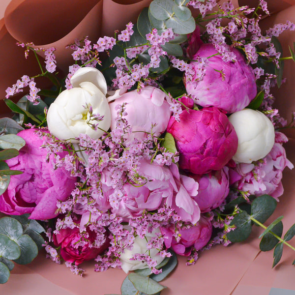 Peony Paradise - Hand Bouquet