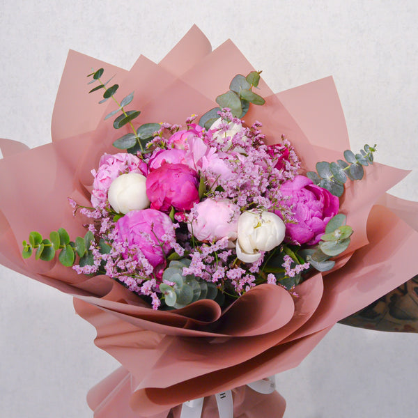 Peony Paradise - Hand Bouquet