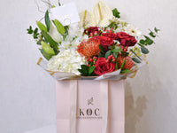 Red Rush - Hand Bouquet - KKOCH