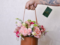 Candy Rush - Leather Round Bag - KKOCH