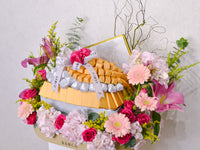 Luxe Blossom - Leather Tray Arrangement - KKOCH