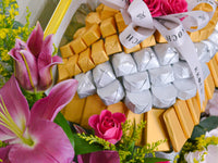 Luxe Blossom - Leather Tray Arrangement - KKOCH