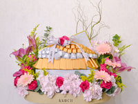 Luxe Blossom - Leather Tray Arrangement - KKOCH
