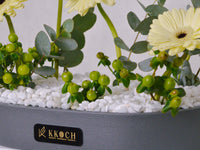 Golden Glow Gerbera Tray