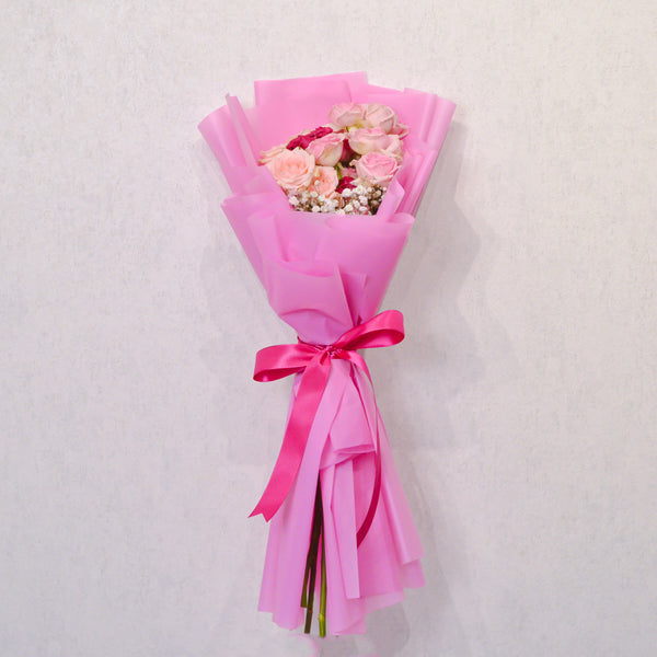 Blush Bloom - Mini Hand Bouquet