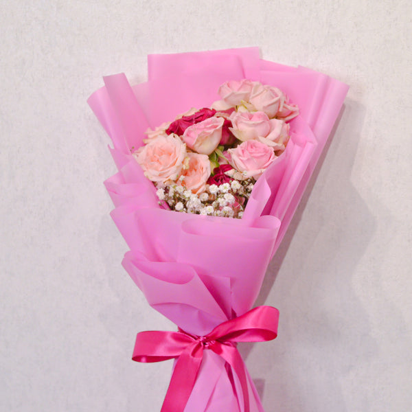 Blush Bloom - Mini Hand Bouquet