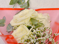 Crimson Whisper - Mini Hand Bouquet