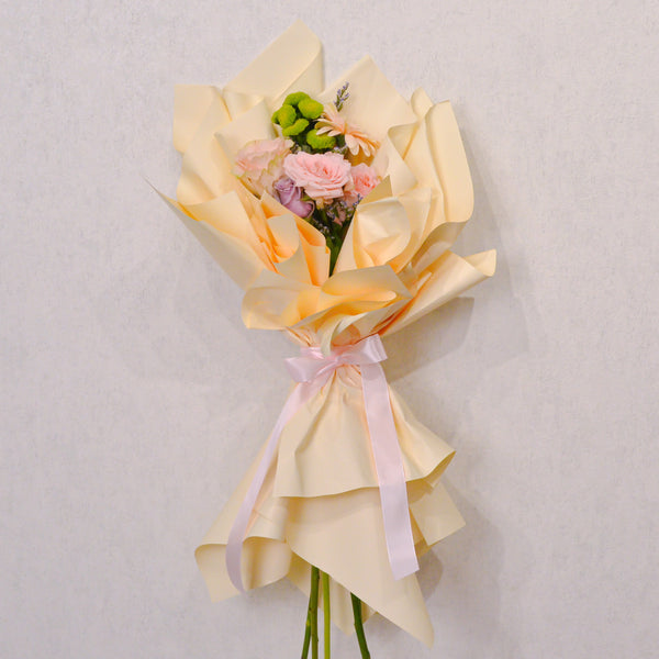Soft Embrace - Mini Hand Bouquet