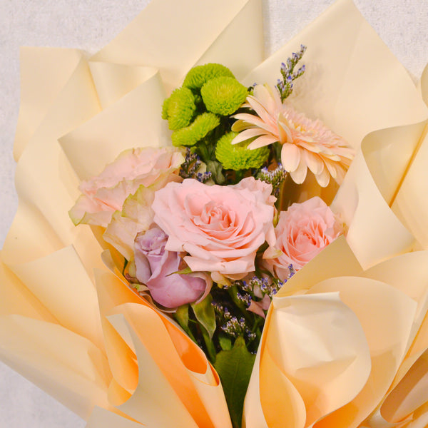 Soft Embrace - Mini Hand Bouquet