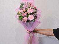 Blush Whispers - Mini Hand Bouquet