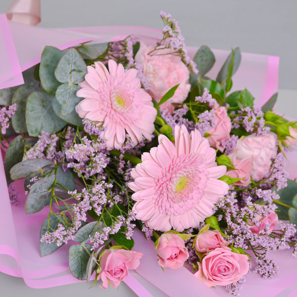 Blush Whispers - Mini Hand Bouquet